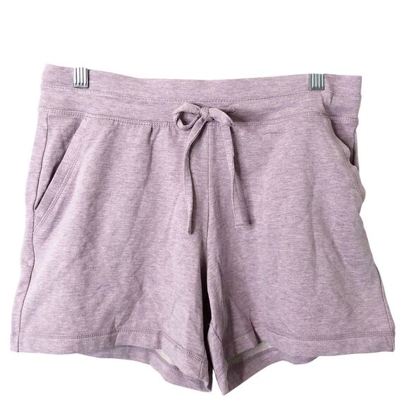 32 Degrees Cool NWT Women's Lavender Pull-On Cotton Blend Shorts Size Small - Picture 1 of 6